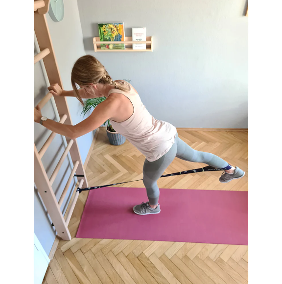 111 Solid Beech Wood Wall Bars with Adjustable Pull Up Bar