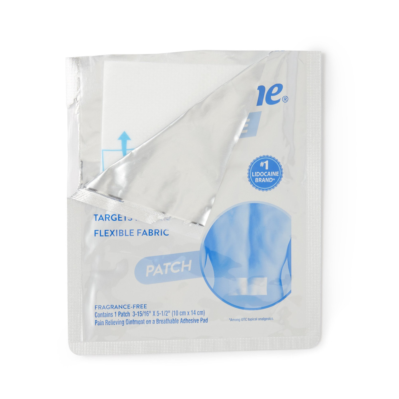 Aspercreme Pain Relief Patch Lidocaine 4% Strength