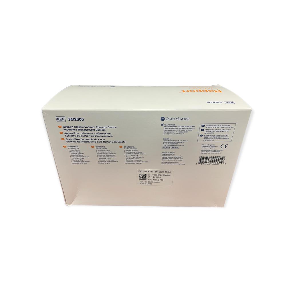 Rapport Classic Vacuum Therapy ED Pump Device