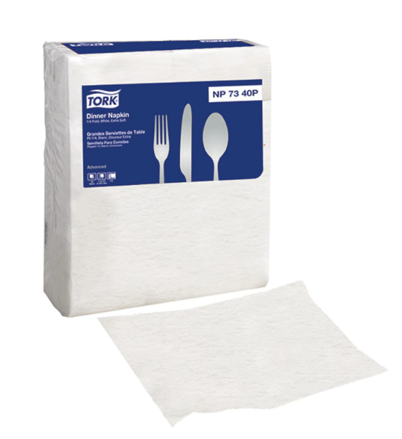 Tork Advanced Dinner Napkin, 3 Ply