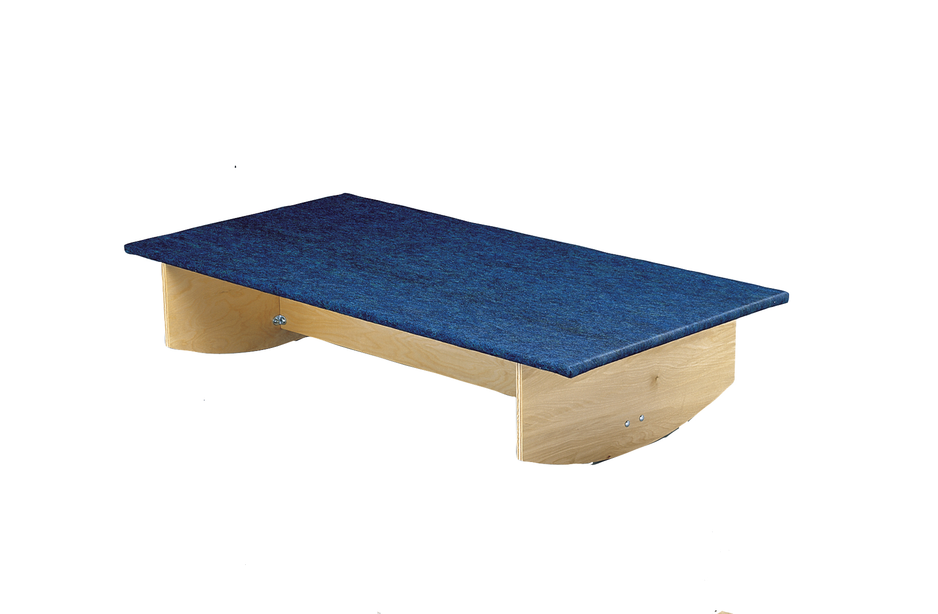 Wooden Rocker Board with Carpet