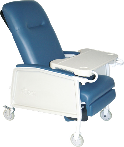 3 Position Geri Chair Recliner, Blue Ridge