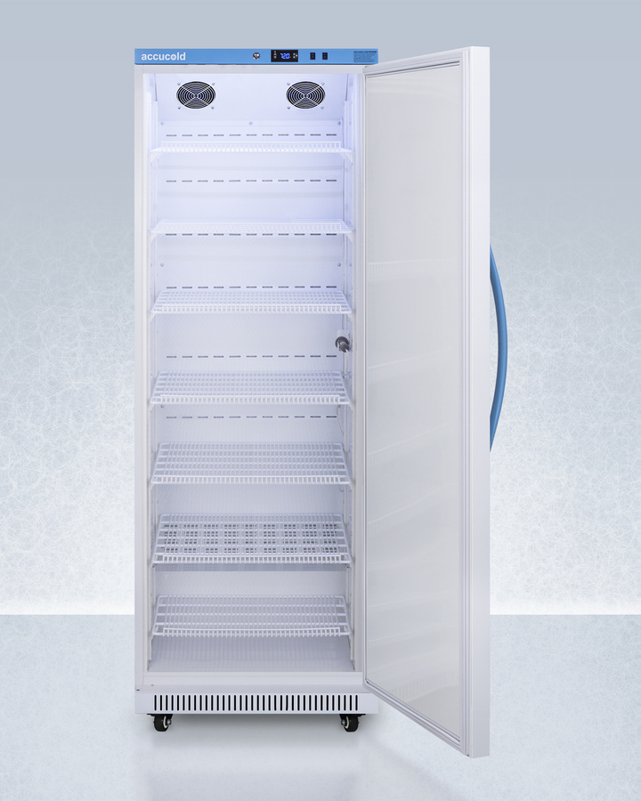 18 Cu Ft Upright Controlled Room Temperature Cabinet with Lock