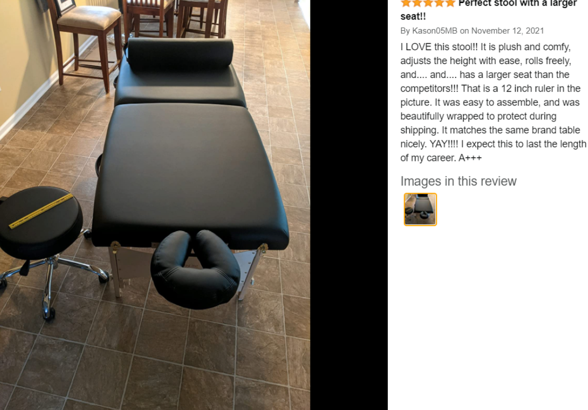 Pneumatic Rolling Massage Stool