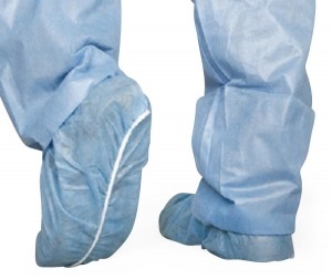 Blue Shoe Cover Latex Free X Large - Clearance