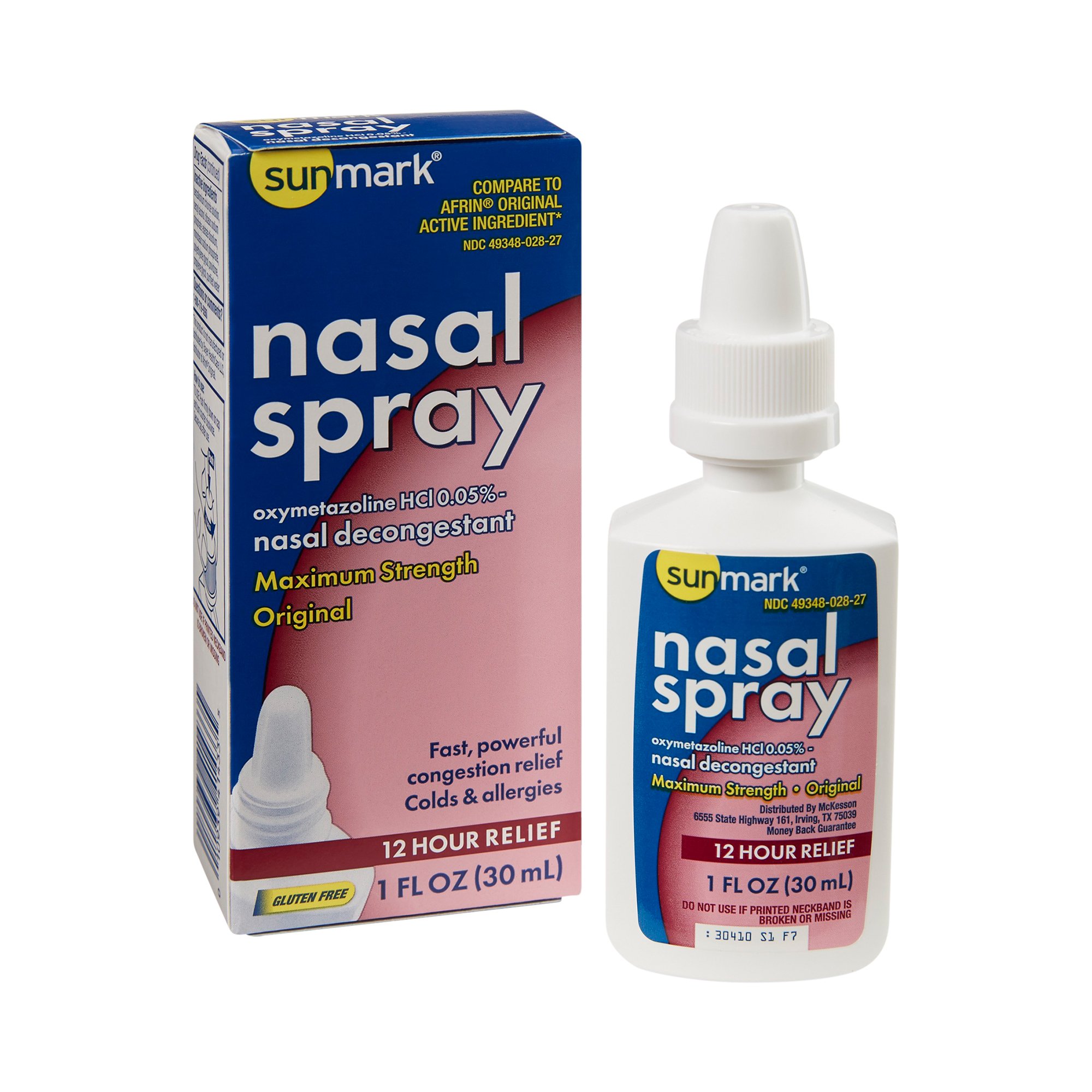 Sunmark Sinus Relief 0.05% Strength Nasal Spray