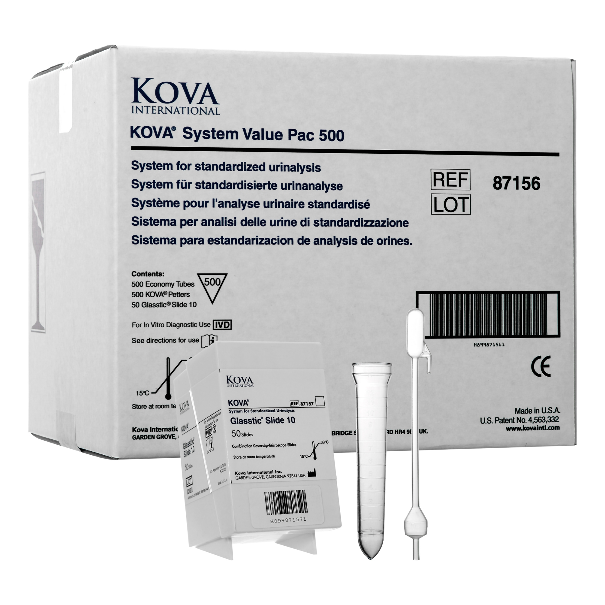 Kova System Pac 500 Urinalysis System