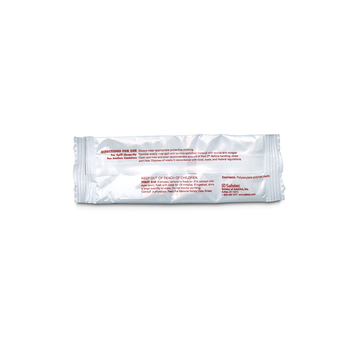 Red Z Spill Control Solidifier Single Use Pouches