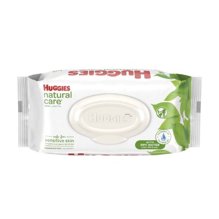Huggies Baby Wipe, Natural Care Soft Pack Aloe / Vitamin E, Unscented