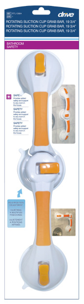 Rotating Suction-Cup Grab Bar