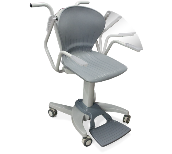 Digital Chair Scale with Foot Rest 550-10-1