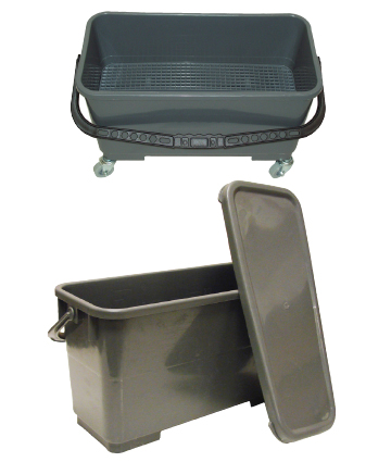 Charging Buckets with Lid, Microfiber, Sealing, 16 Quart