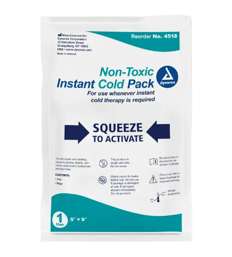 Instant Cold Pack with Urea (Non Toxic)