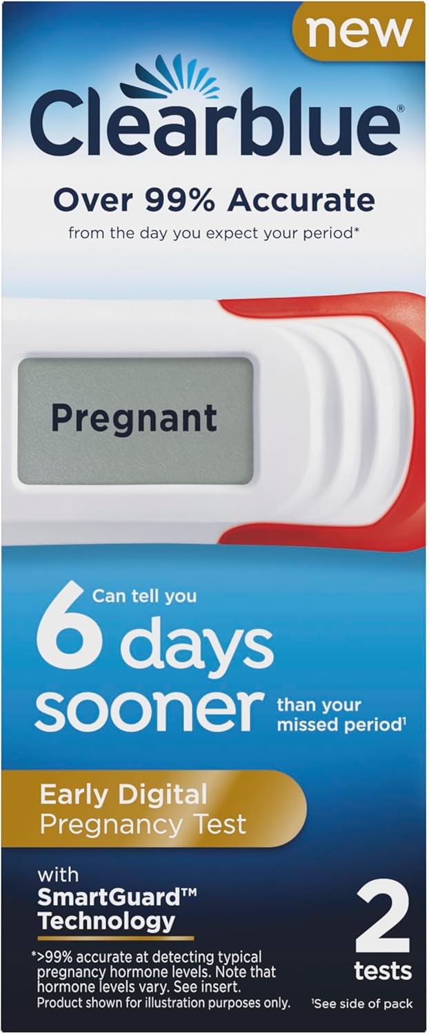 Clearblue Early Digital Pregnancy Test 2 Count