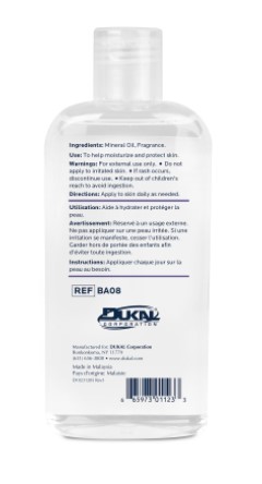Baby Oil, 8 oz, Dispensing Cap