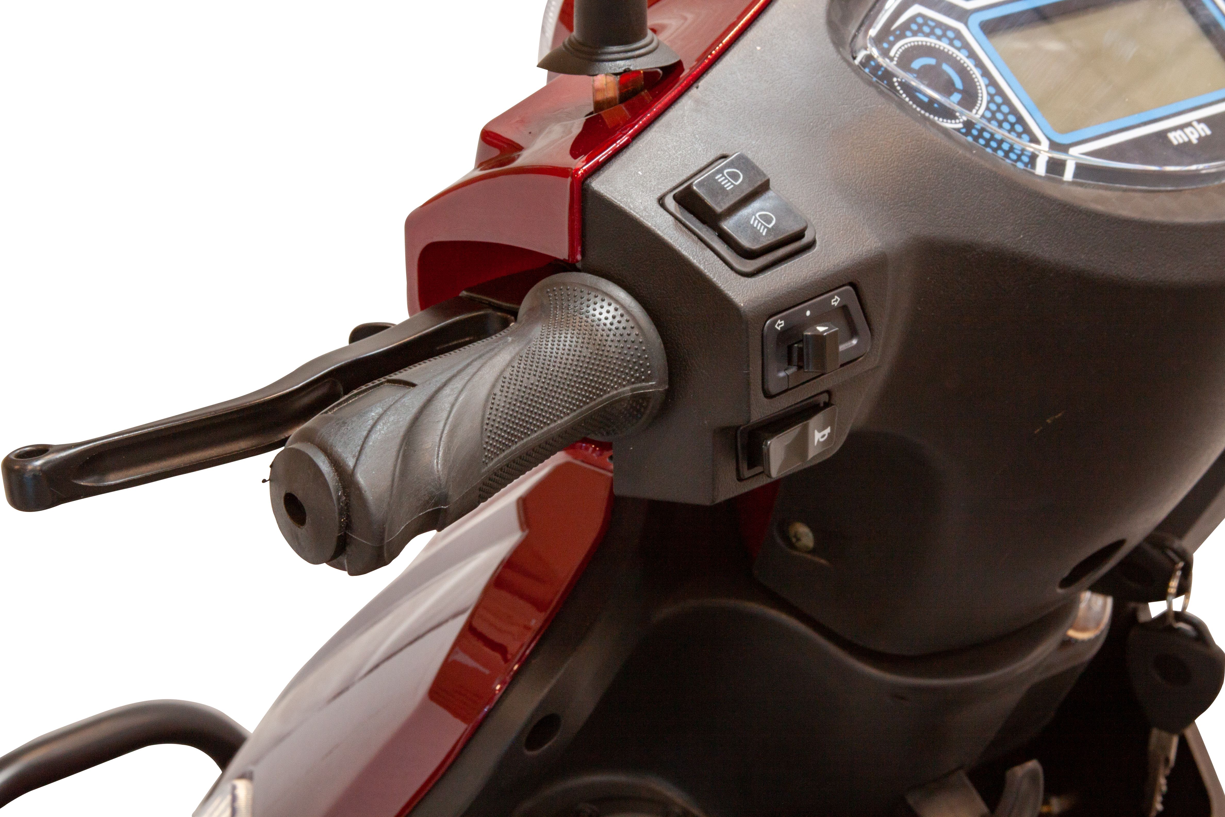 4 Wheel Bariatric Scooter With Electromagnetic Brakes