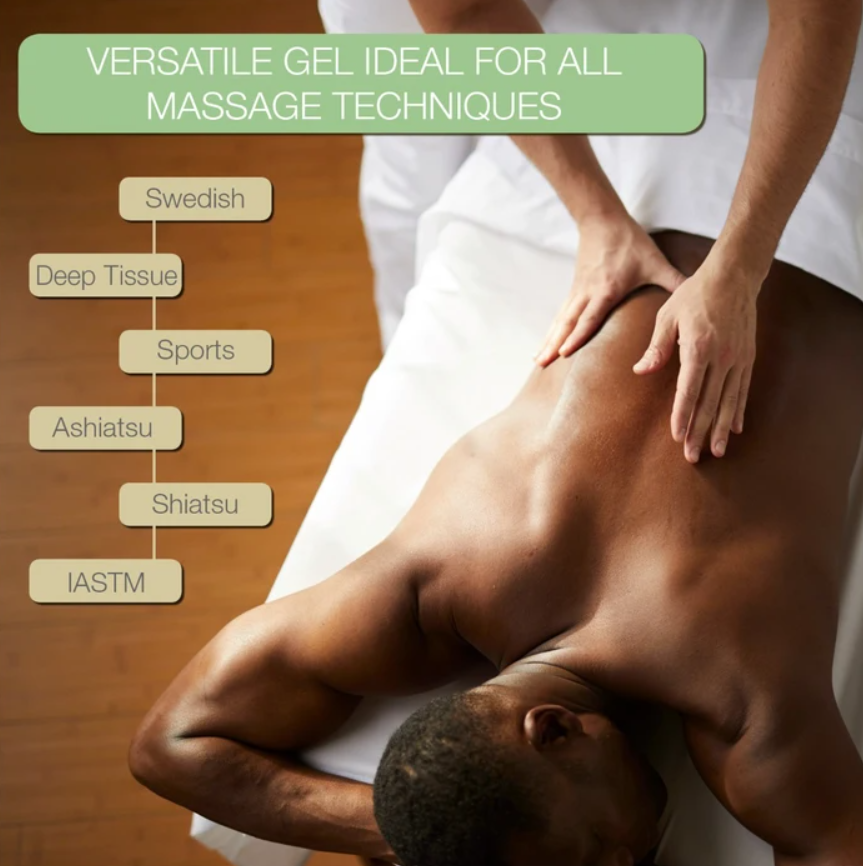 Bon Vital Naturale Massage Gel, 8 oz