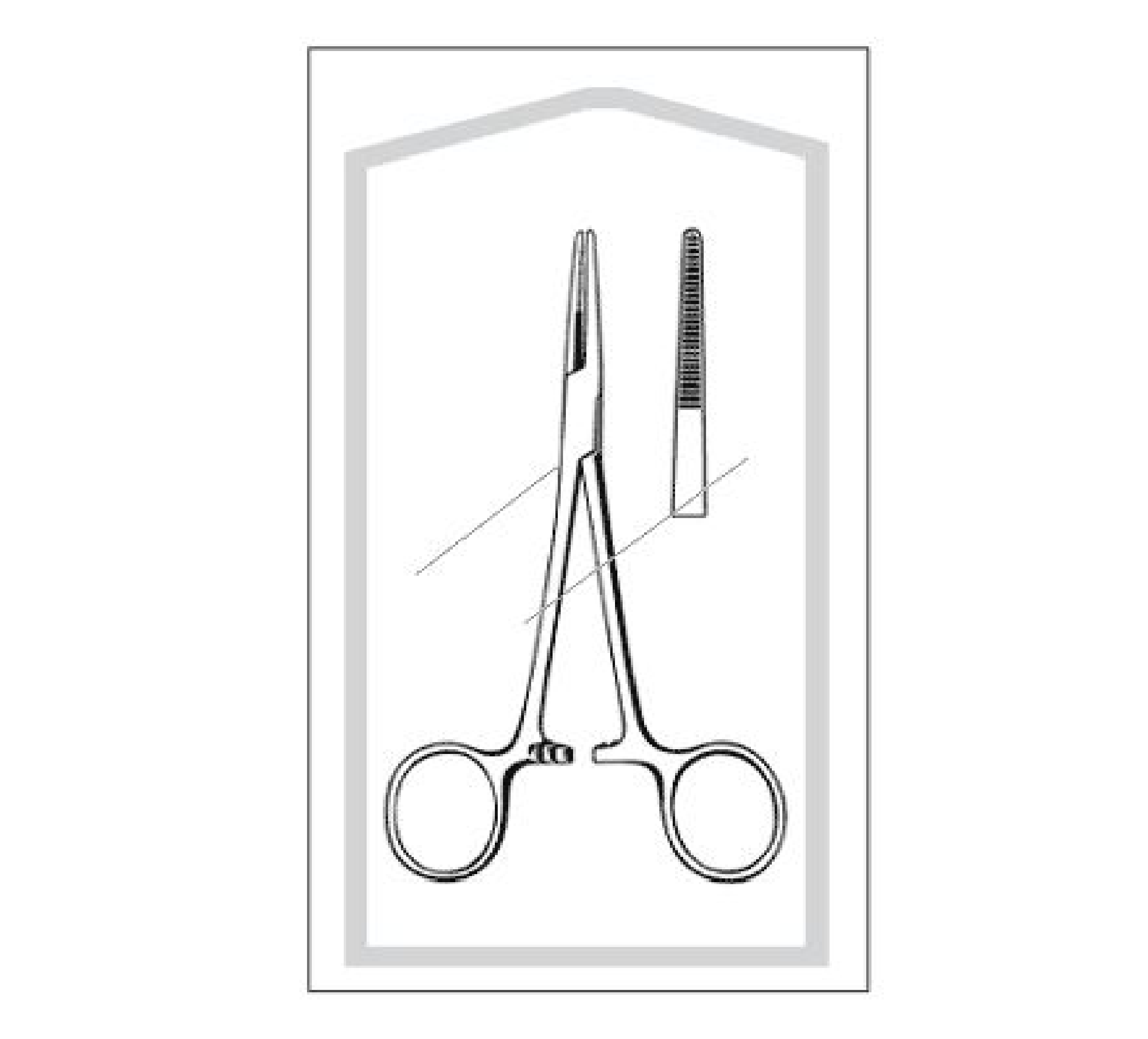Kelly Hemostatic Forceps, 5.5"