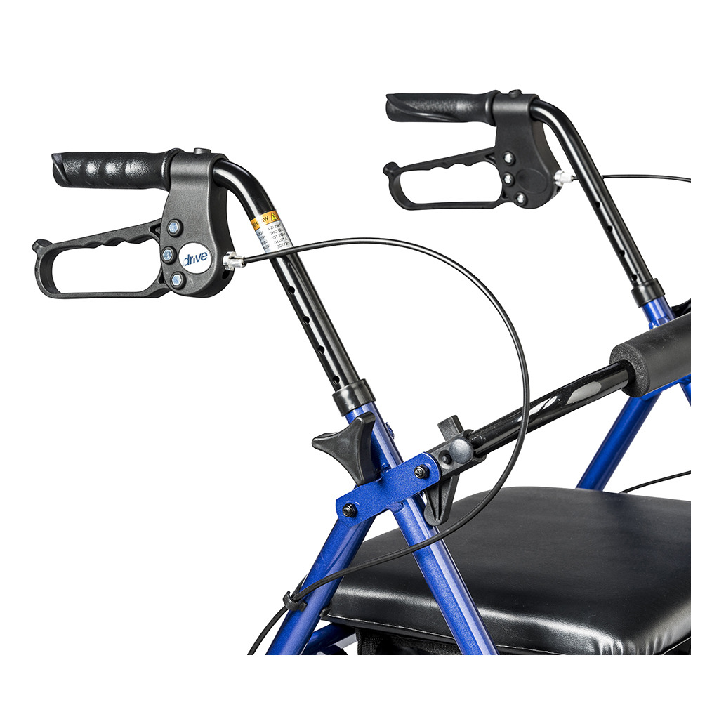 Aluminum Rollator, 6" Casters