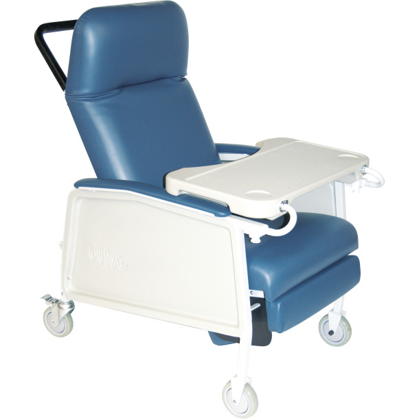 3 Position Geri Chair Recliner, Blue Ridge