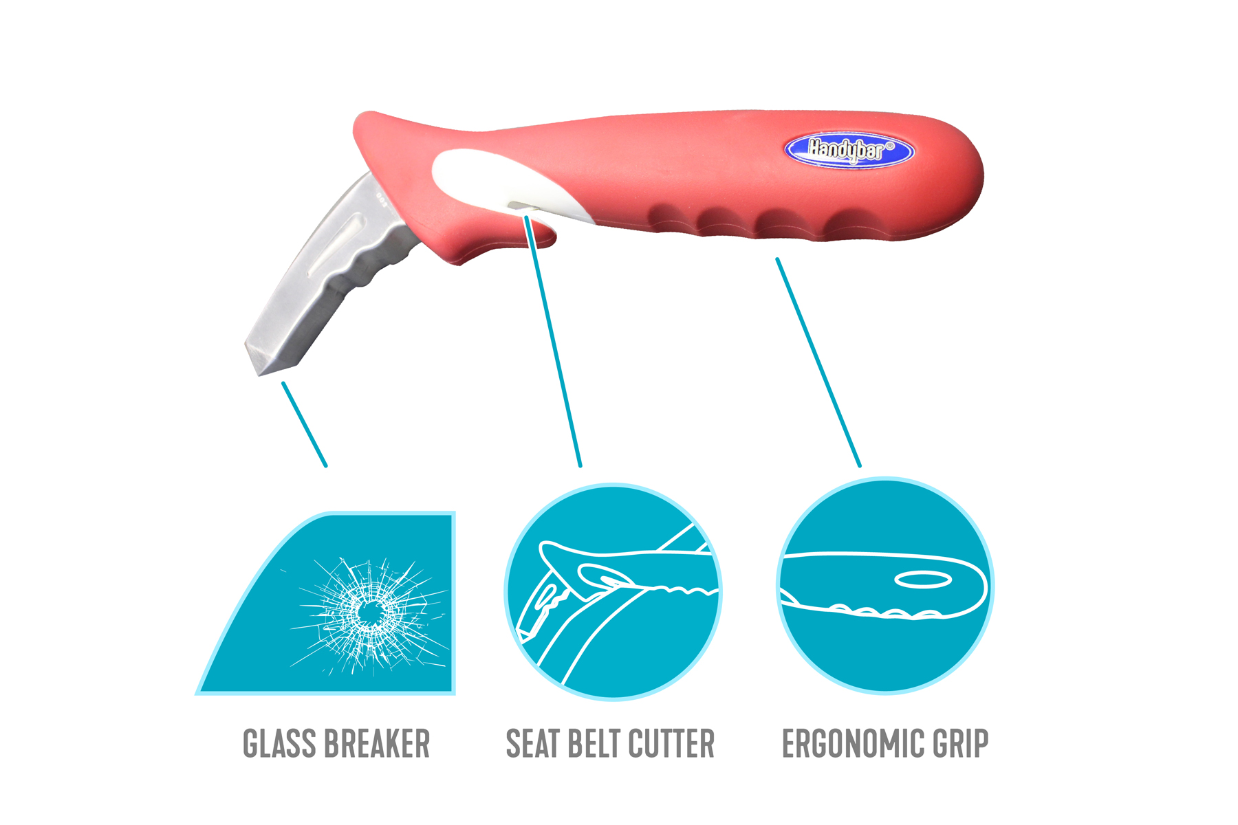 Handybar Mobility Handle Car Transfer Bar