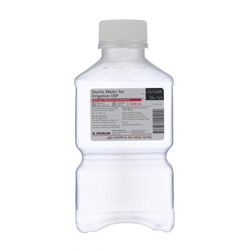 Sterile Water For Irrigation USP in Plastic Container 