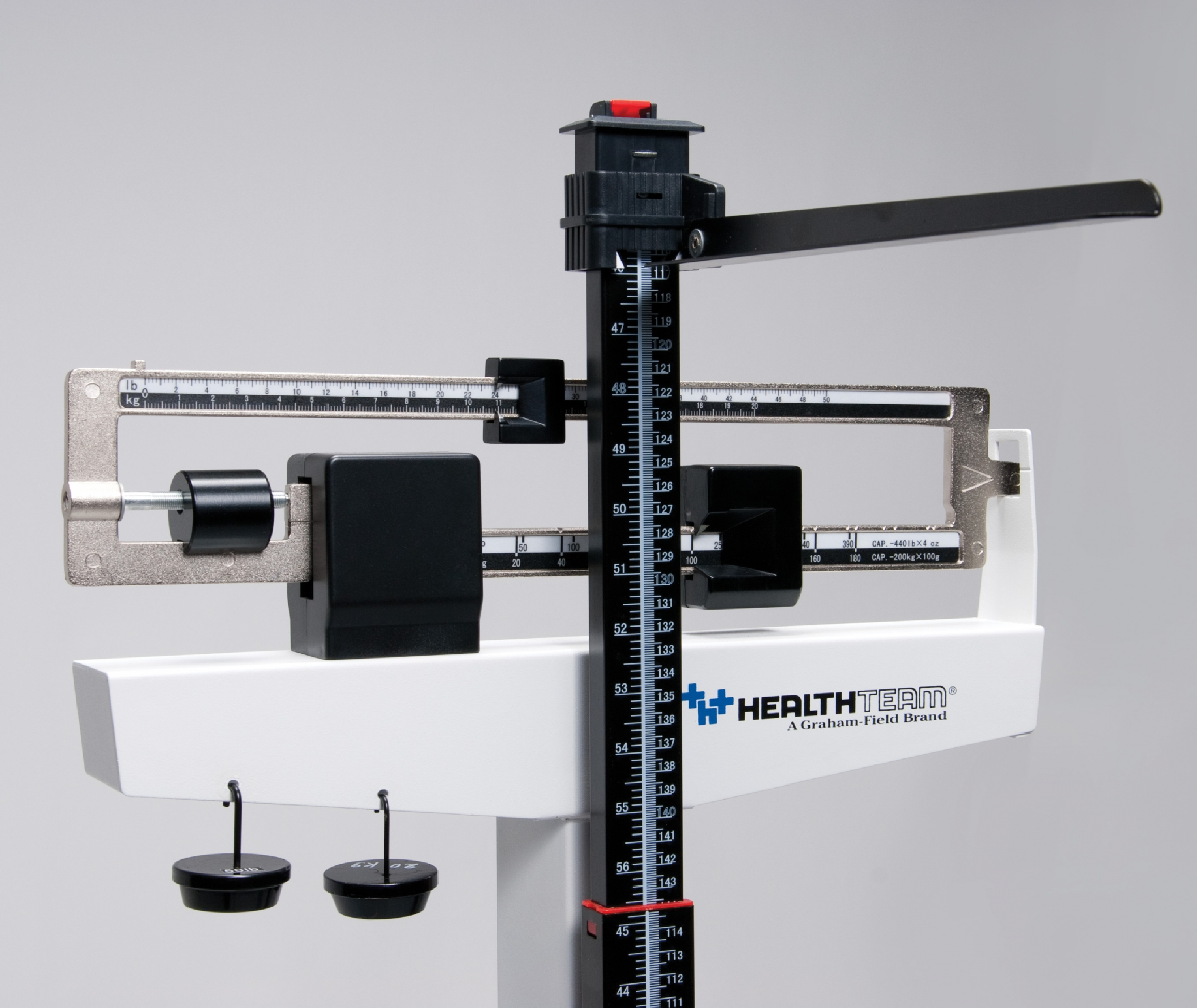 Physician Mechanical Beam Scale with Wheels