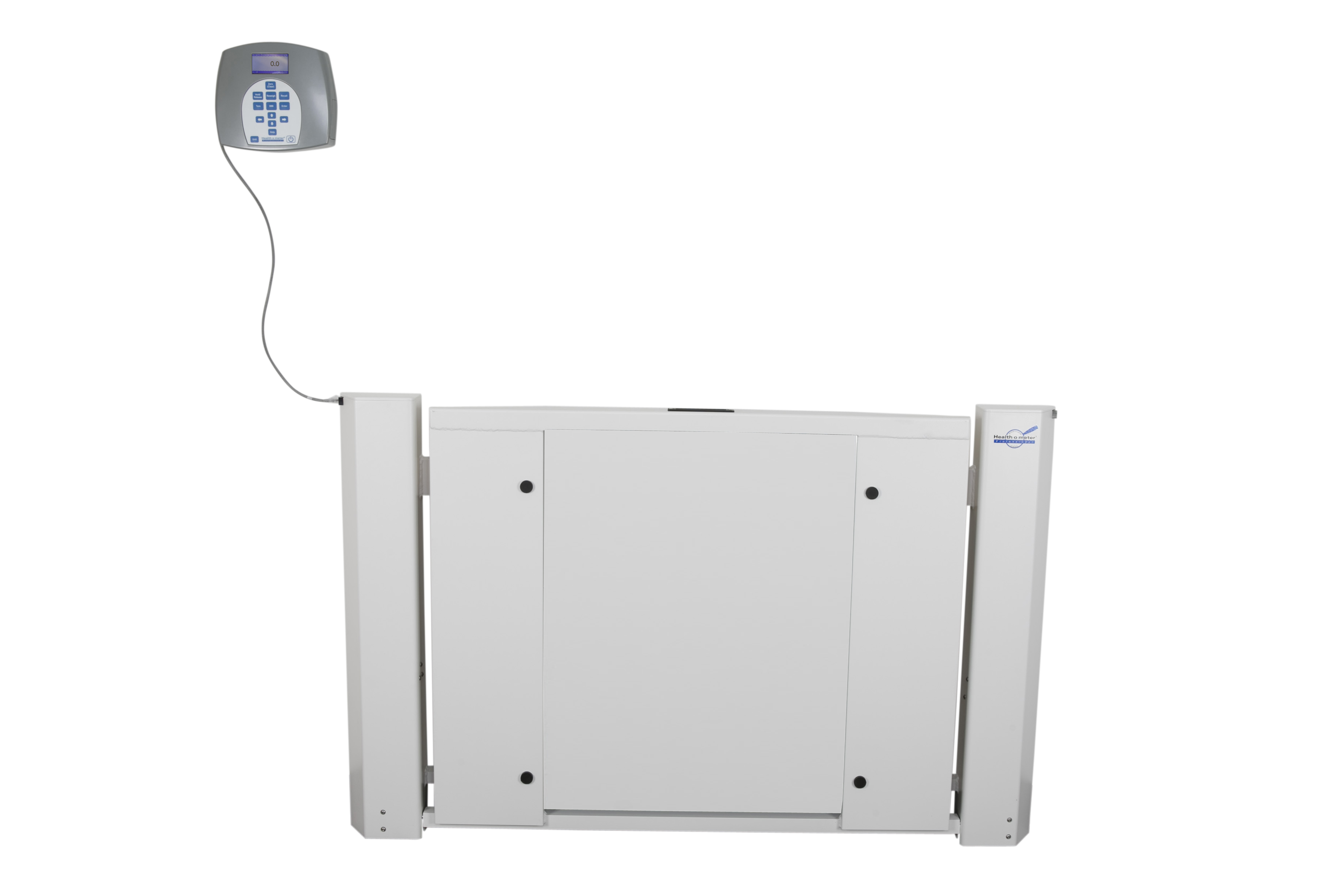 Antimicrobial Wall Mounted Fold Up Wheelchair Scale