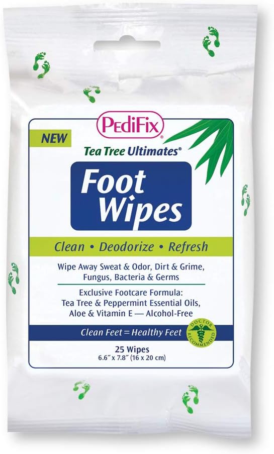 Tea Tree Ultimates Foot Wipes