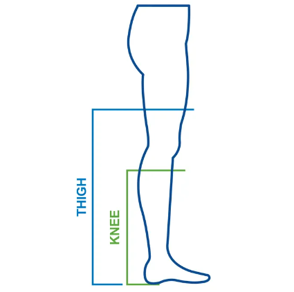 DynaFit Compression Stockings, Thigh