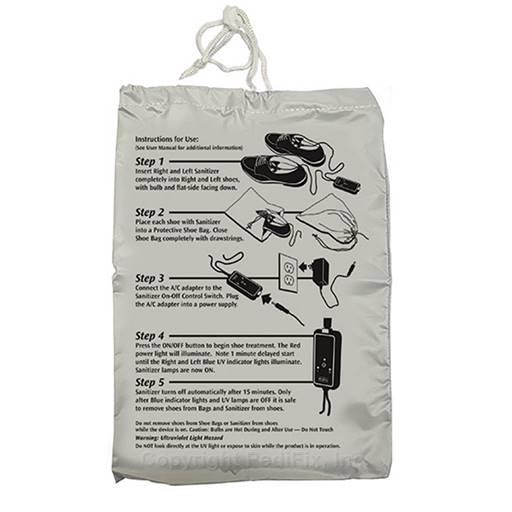 ShoeZap UV-C Replacement Protection Bags