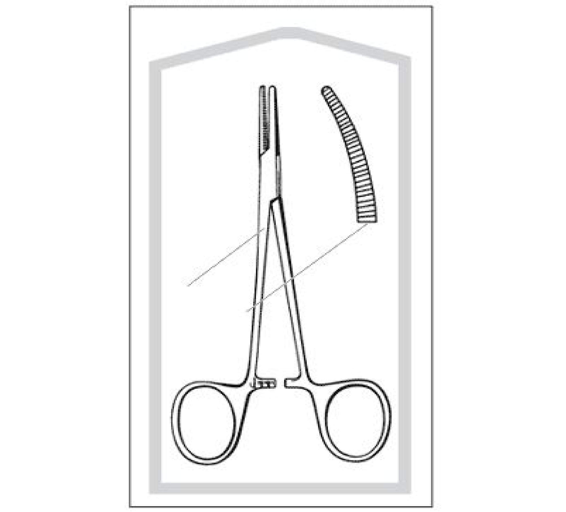 Halsted Mosquito Forceps, 5"