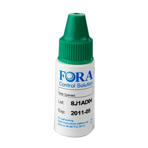 ForaCare Glucose Control Solutions 2 x 2.5 ml.