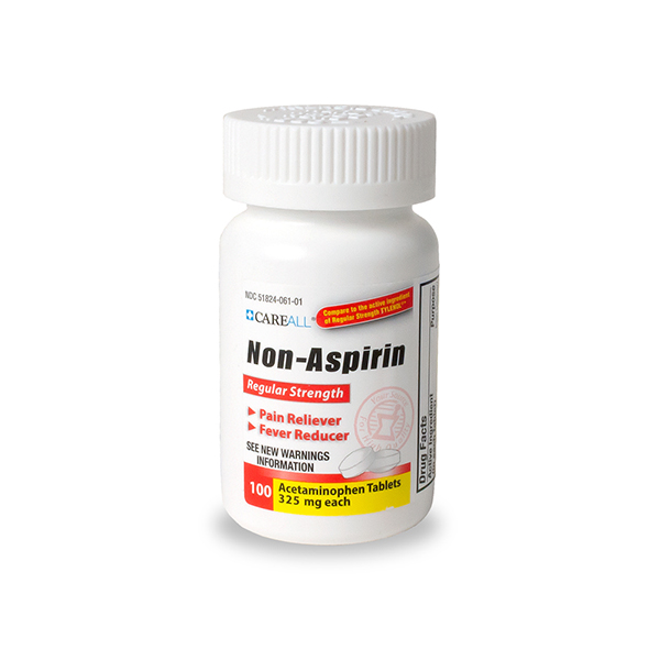 CareALL Acetaminophen Tablets 325mg Compare to Tylenol
