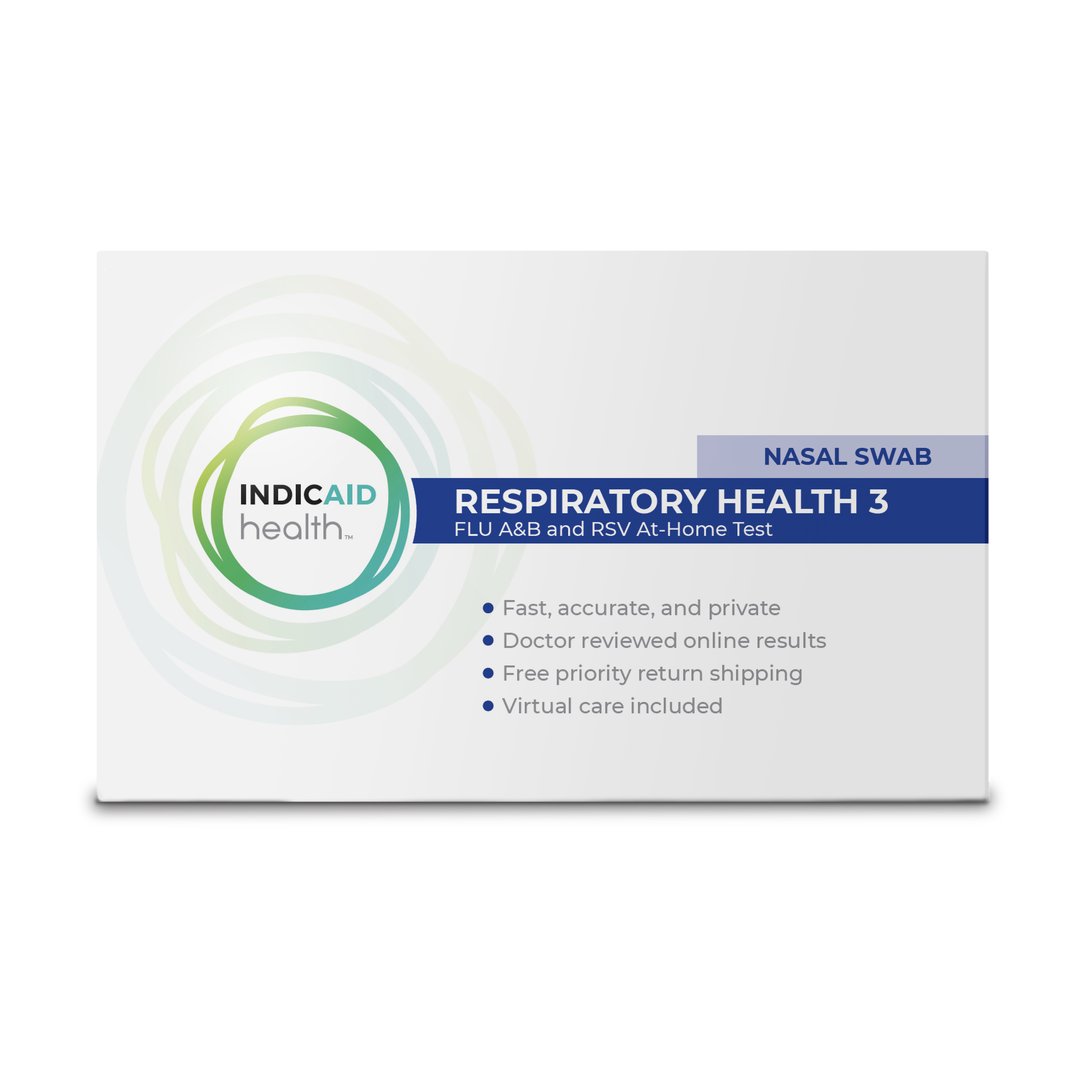 Respiratory Health 3 FLU A & B & RSV At Home Test