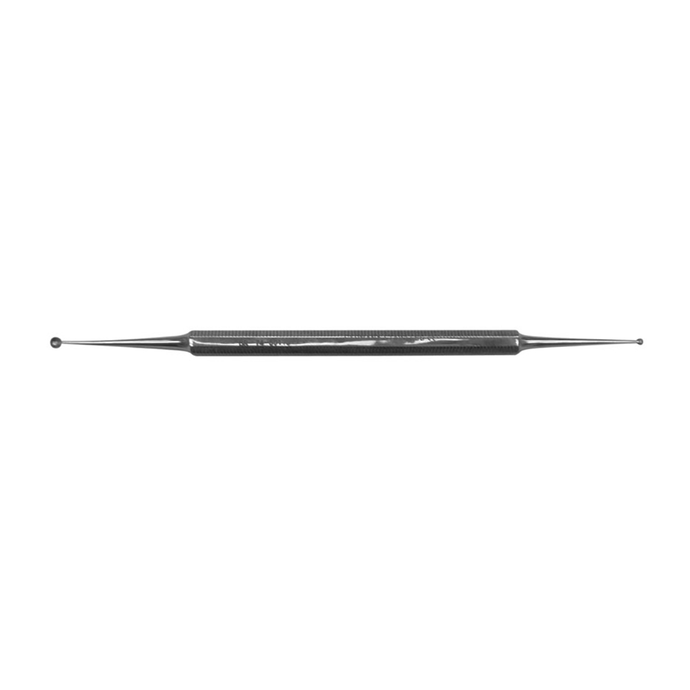 Double Ended Excavator Probe Curette with Hole