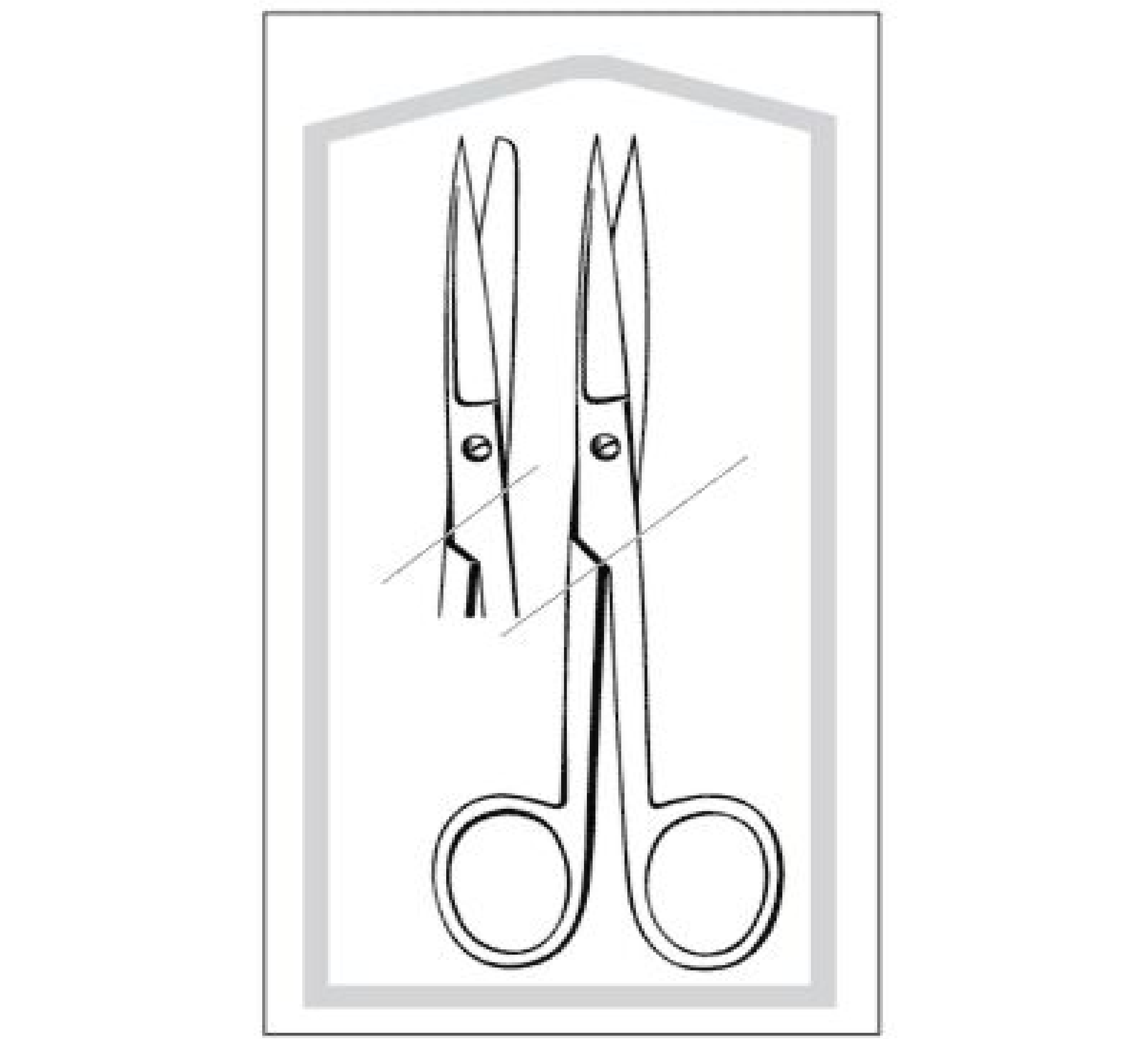Operating Scissors 5.5", Sharp / Blunt