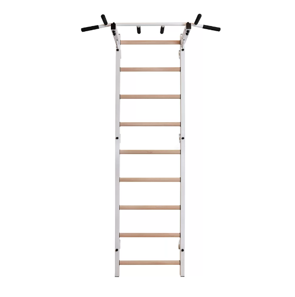 721 Wall Bars with Fixed Steel 6 Grip Pull Up Bar