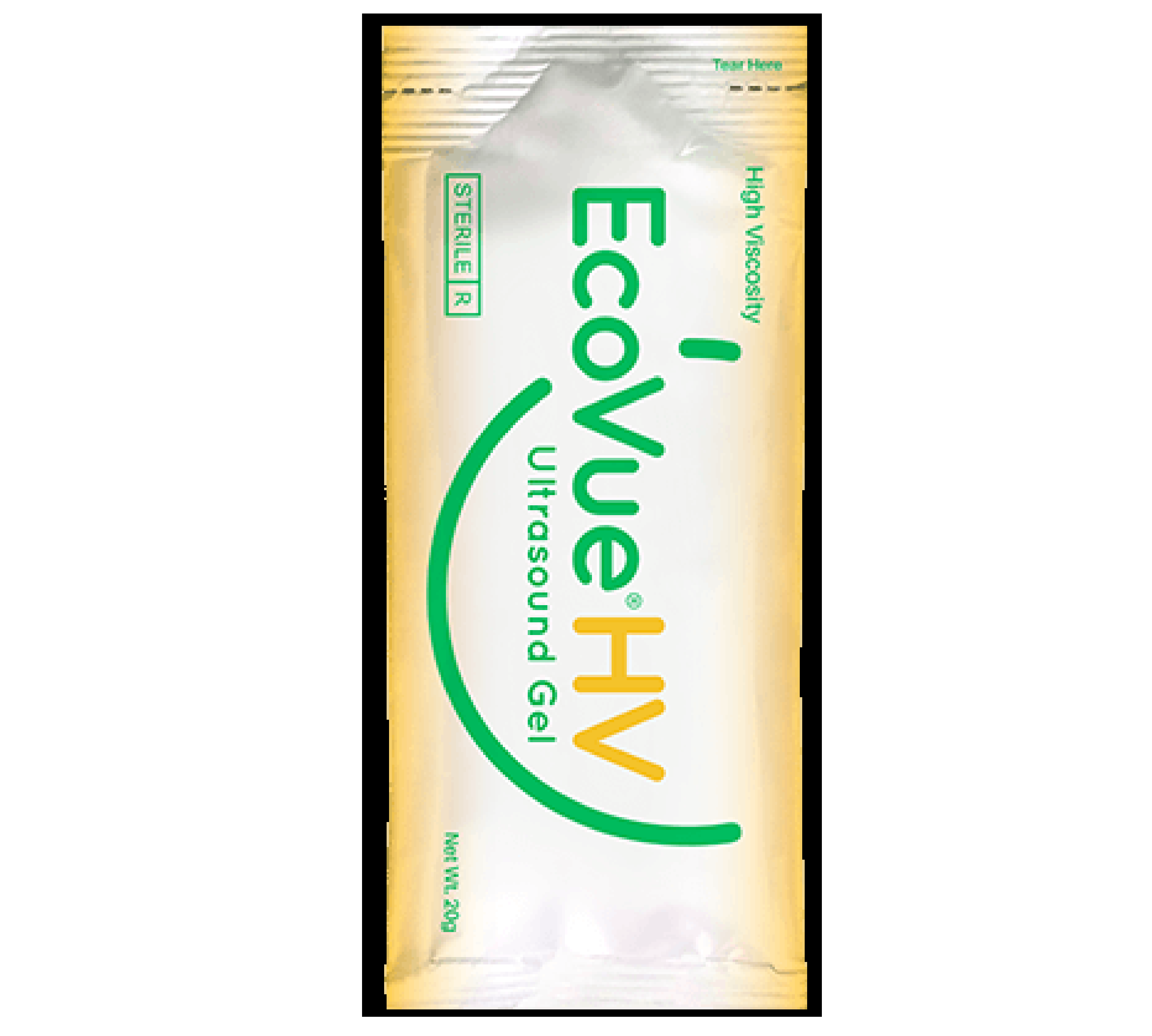 EcoVue HV Ultrasound Gel, 20g Packet