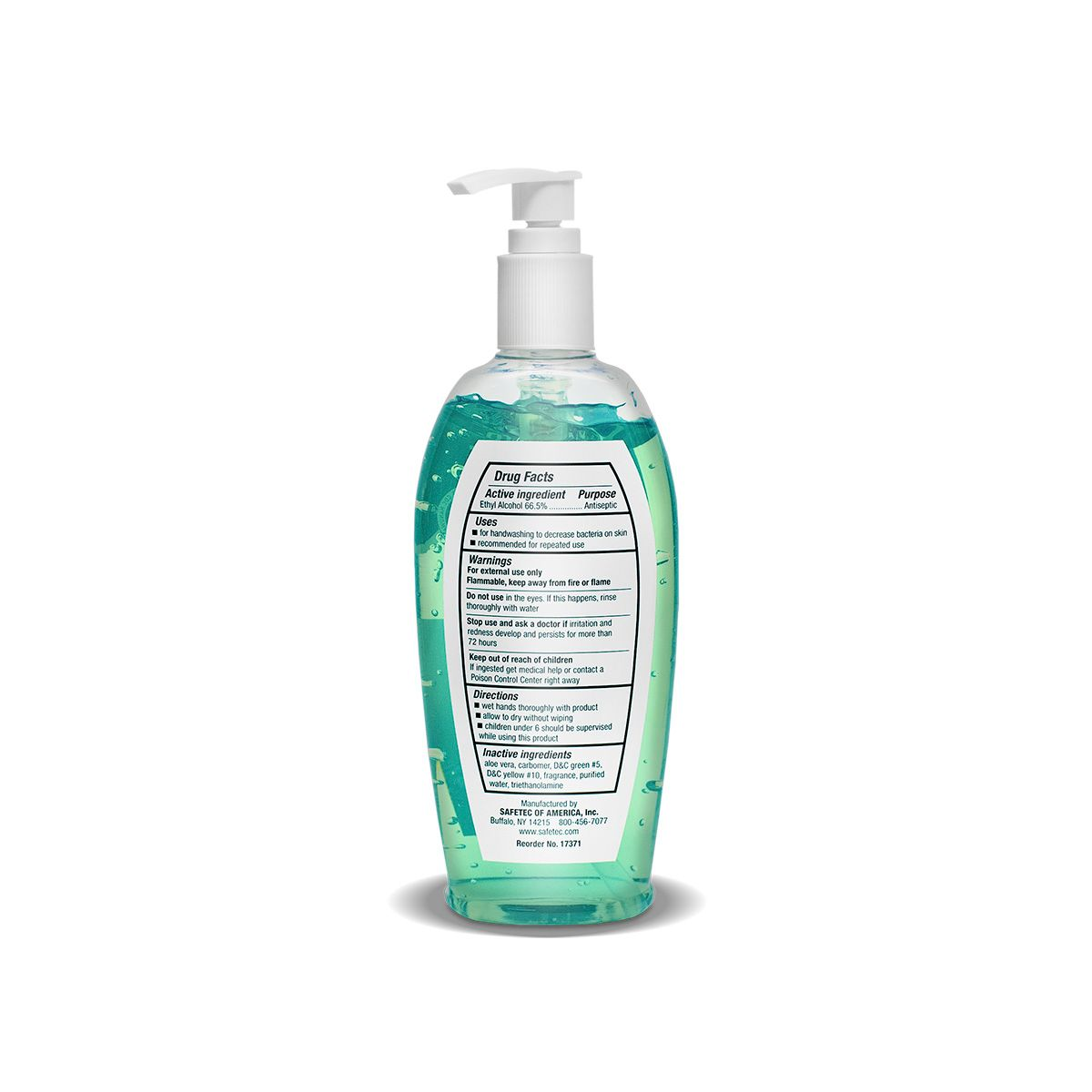 Hand Sanitizer Pump Bottle, Fresh Scent