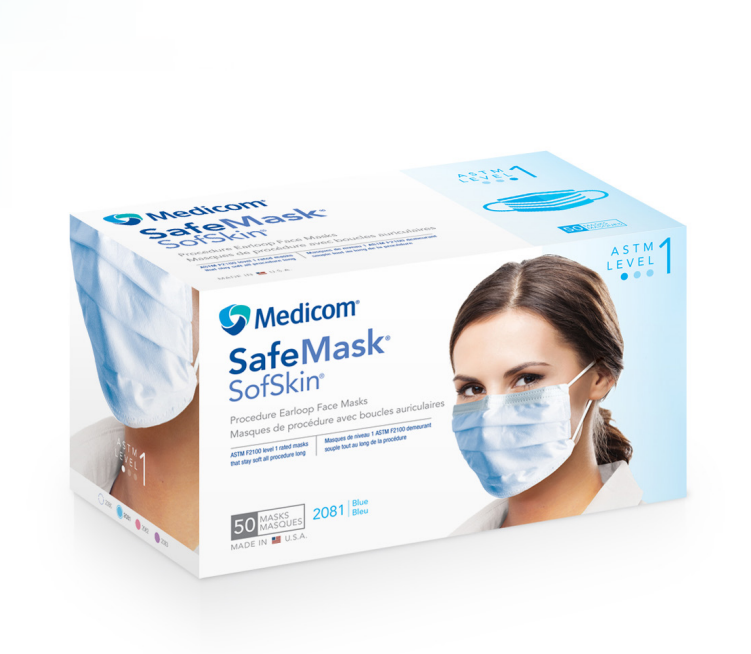 AMD Medicom SafeMask SofSkin Earloop Mask 2082