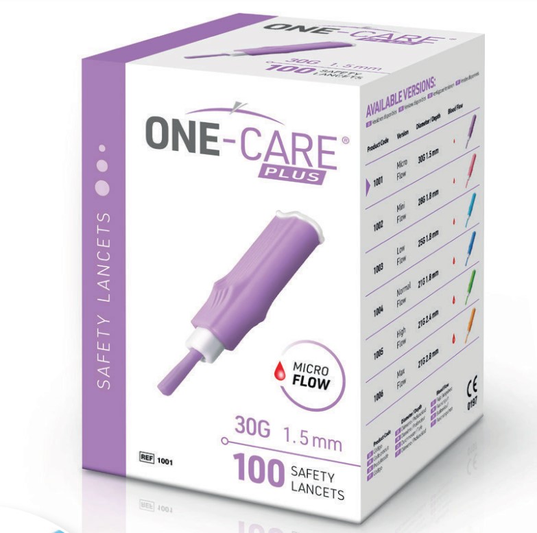 One Care Plus Contact Activaded Safety Lancets