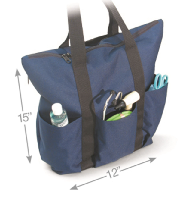 3 Pocket Zippered Tote