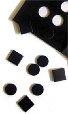 Non Slip Self Adhesive Material Discs / Squares