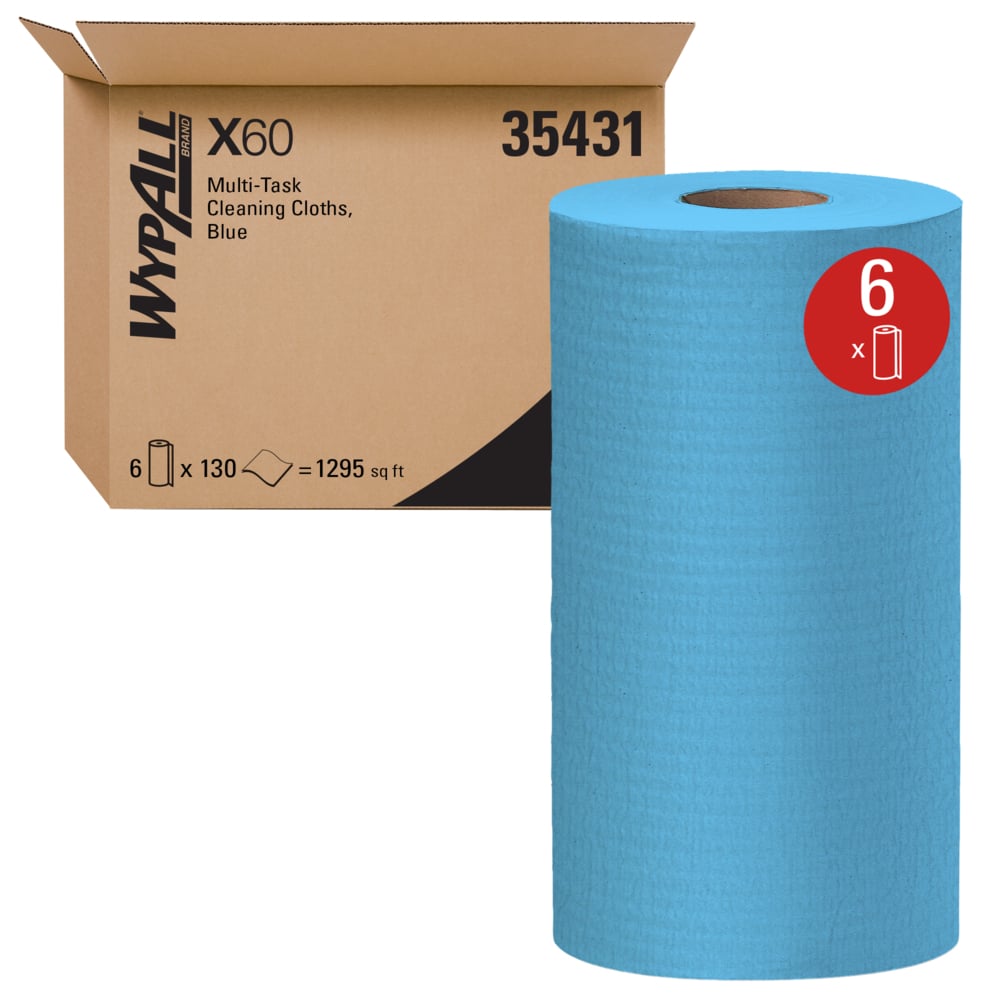 WypAll General Clean X60 Multi Task Cleaning Cloths