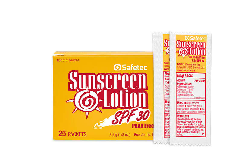 Sunscreen Lotion 3.5g Pouch Bulk 1000