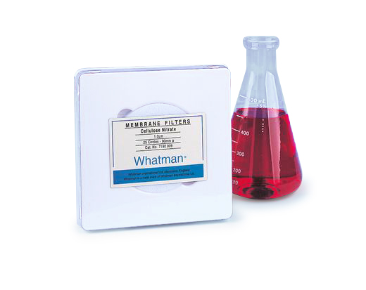 Non Sterile Cellulose Nitrate Membrane Circle, Plain, 0.45 µm Pore Size