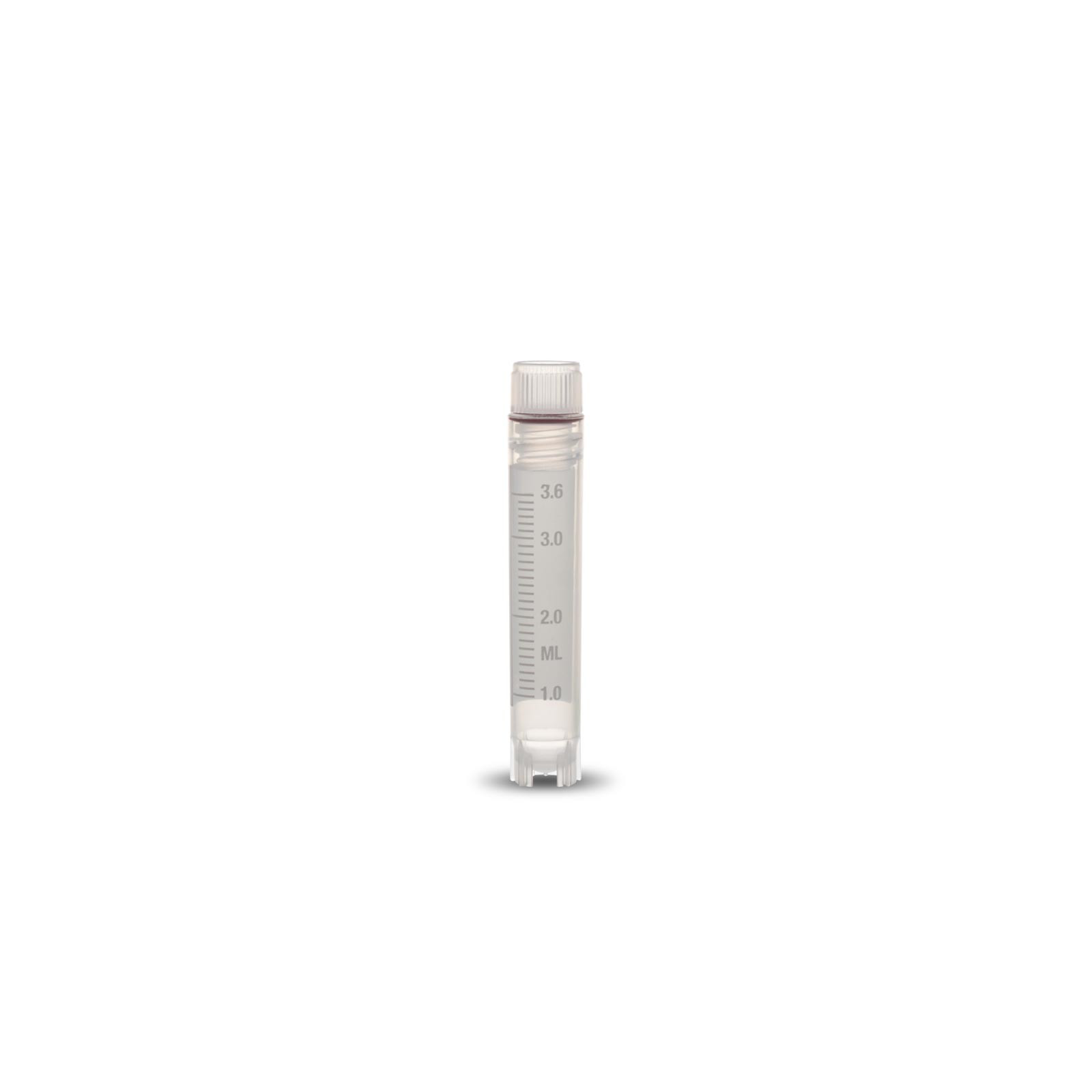 Cryovial Internal Thread with Silicone O Ring Seal, Self Standing