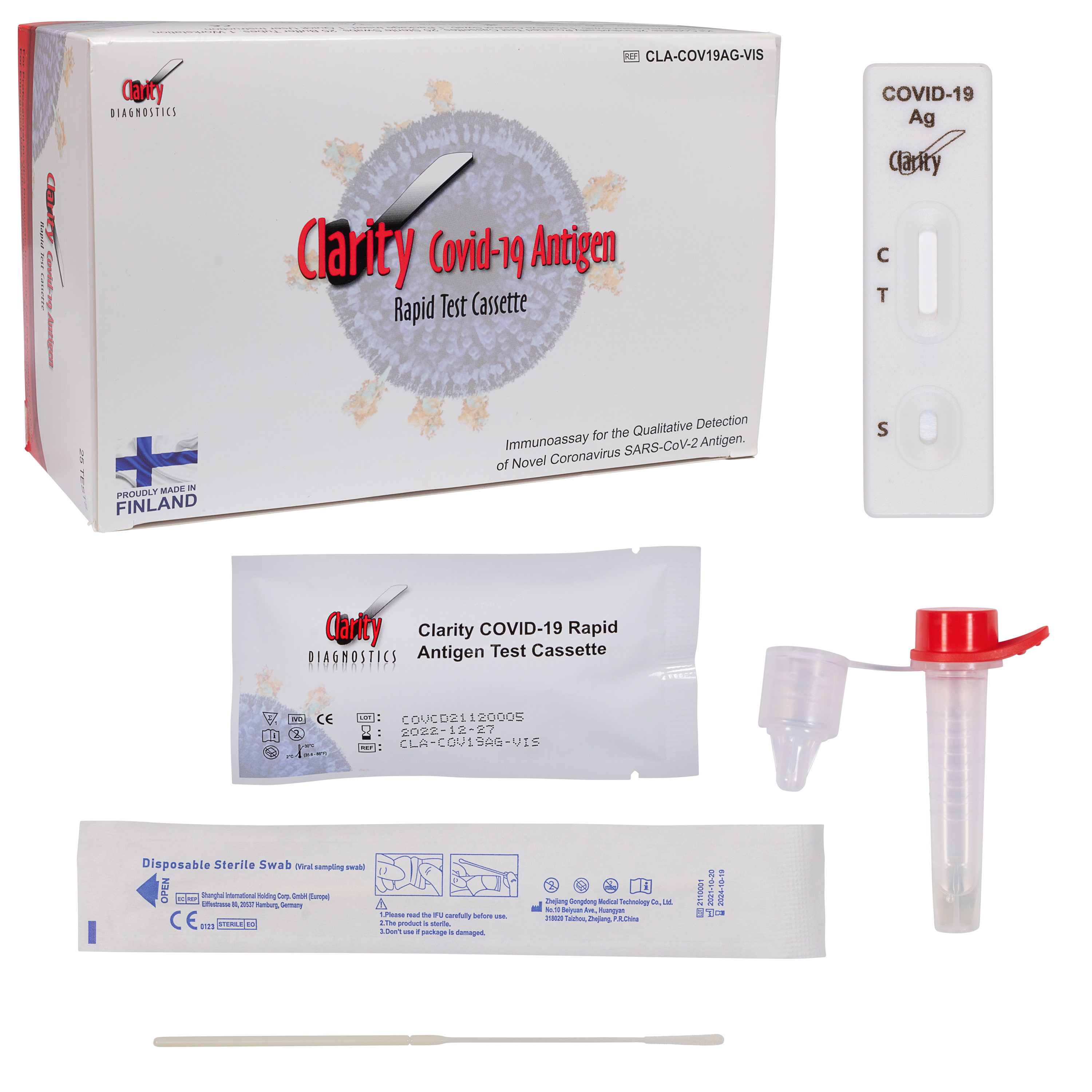 Clarity Covid 19 Antigen Rapid Test Kits
