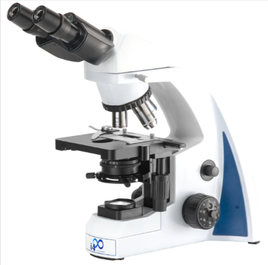 i-4 Infinity Semi-Plan Binocular Microscope, 4 Objectives, 4x - 100x